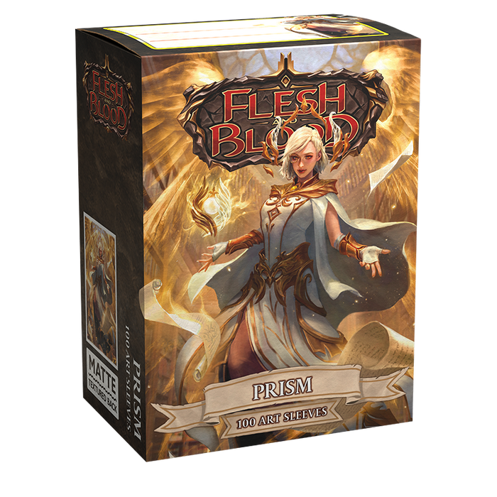 Dragon Shield: Standard 100ct Art Sleeves - Flesh and Blood (Prism)