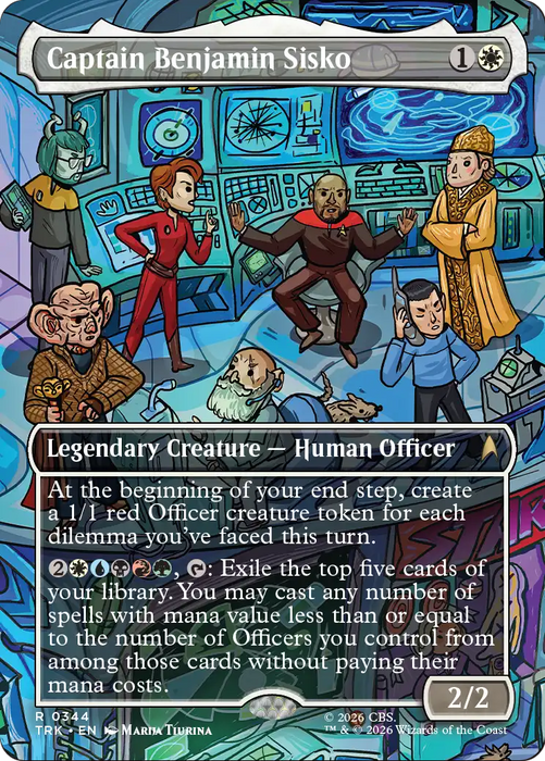 Captain Benjamin Sisko (Borderless) [Star Trek]