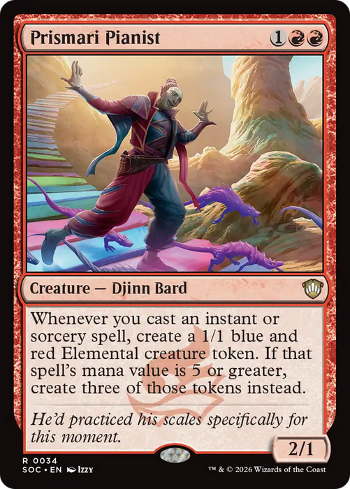 Prismari Pianist [Secrets of Strixhaven Commander]