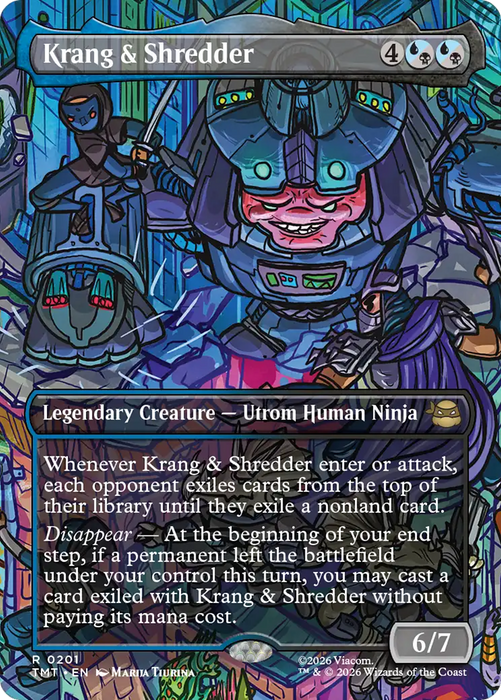 Krang & Shredder (Borderless) [Teenage Mutant Ninja Turtles]