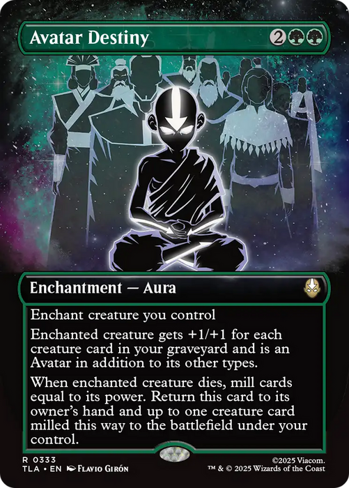Avatar Destiny (Borderless) [Avatar: The Last Airbender]