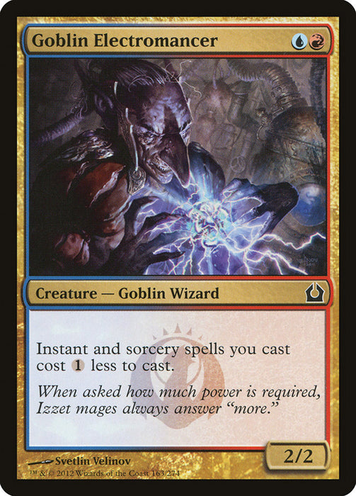 Goblin Electromancer [Return to Ravnica]