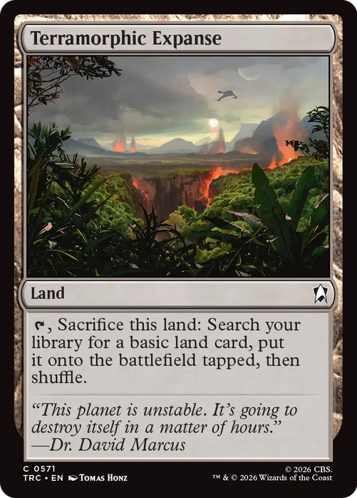 Terramorphic Expanse (Surge Foil) [Star Trek Commander]