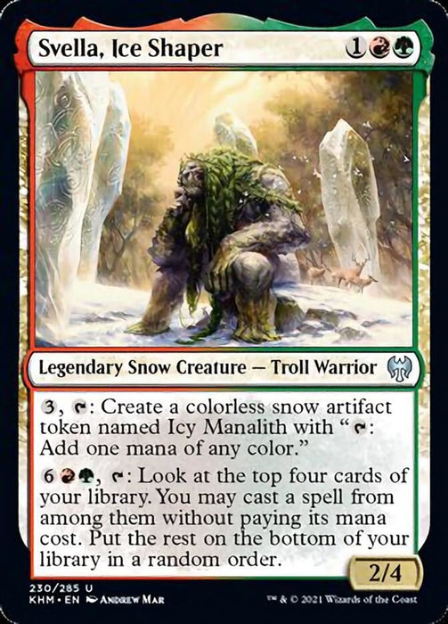 Svella, Ice Shaper [Kaldheim]