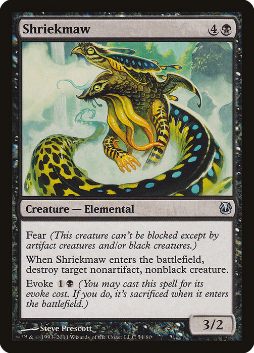 Shriekmaw [Duel Decks: Ajani vs. Nicol Bolas]