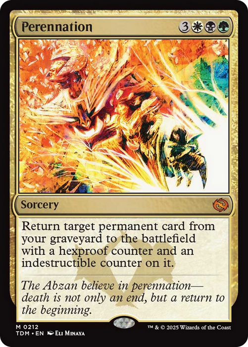 Perennation [Tarkir: Dragonstorm]