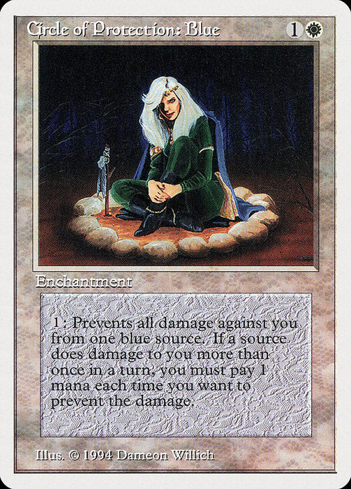 Circle of Protection: Blue [Summer Magic / Edgar]