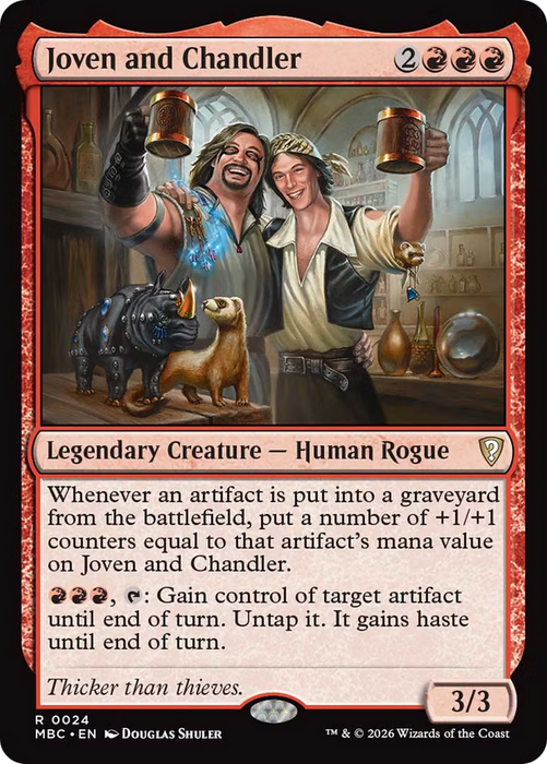 Joven and Chandler [Mystery Booster: Commander Edition]