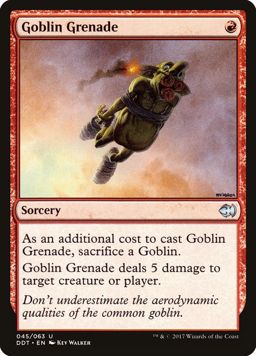 Goblin Grenade [Duel Decks: Merfolk vs. Goblins]