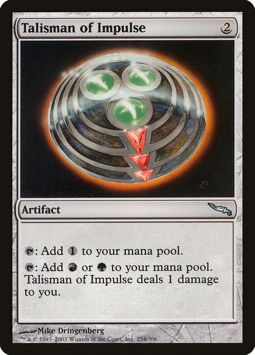 Talisman of Impulse [Mirrodin]