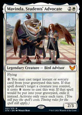 Mavinda, Students' Advocate [Strixhaven: School of Mages]