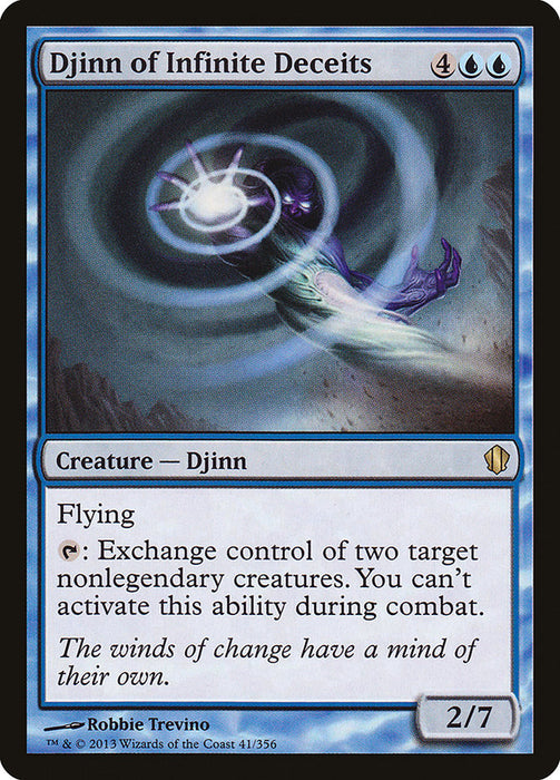 Djinn of Infinite Deceits [Commander 2013]