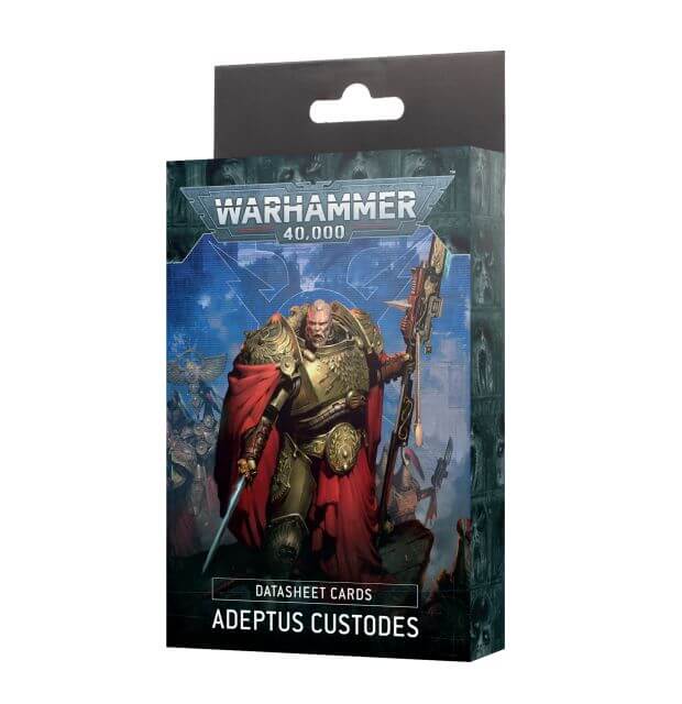 Warhammer | Adeptus Custodes | Datasheet Cards