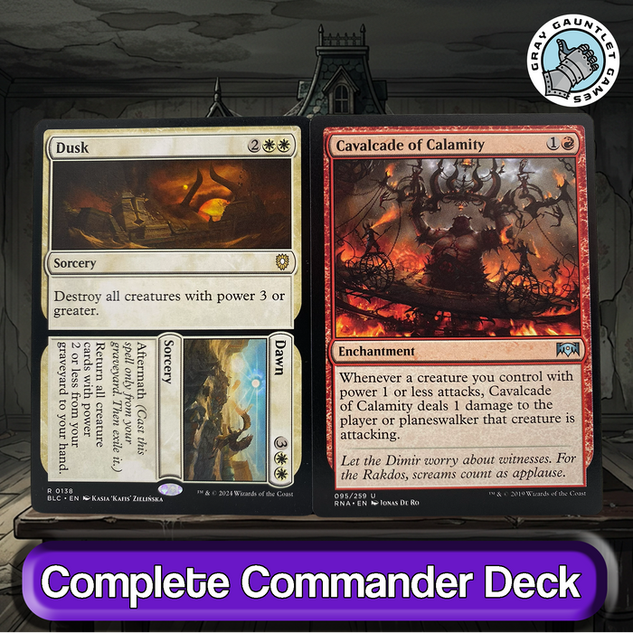 Arabella, Abandoned Doll COMMANDER DECK Token Aggro Burn MTG Custom Edh Magic