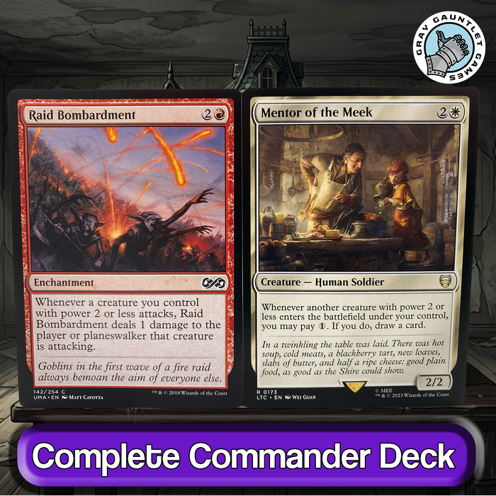 Arabella, Abandoned Doll COMMANDER DECK Token Aggro Burn MTG Custom Edh Magic