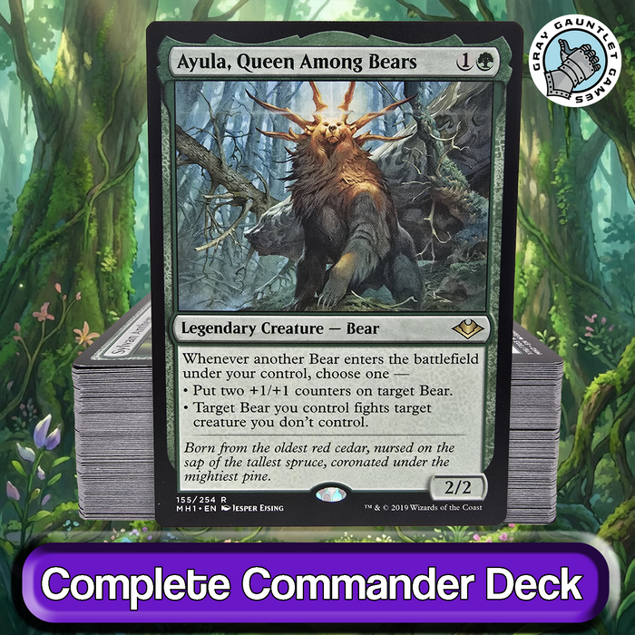 Ayula, Queen Among Bears COMMANDER DECK