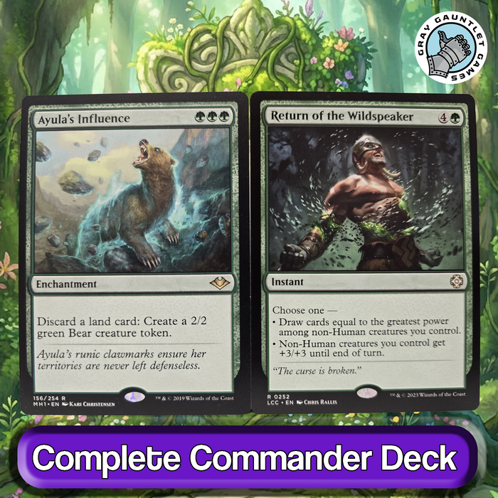 Ayula, Queen Among Bears COMMANDER DECK