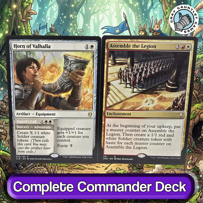 Baylen, the Haymaker COMMANDER DECK Tokens Counters Aggro Naya MTG Custom EDH