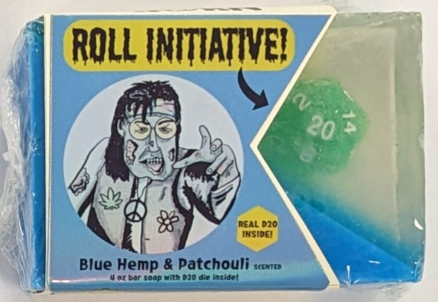 Hipp & Horn | Roll Initiative Soap | Blue Hemp and Patchouli