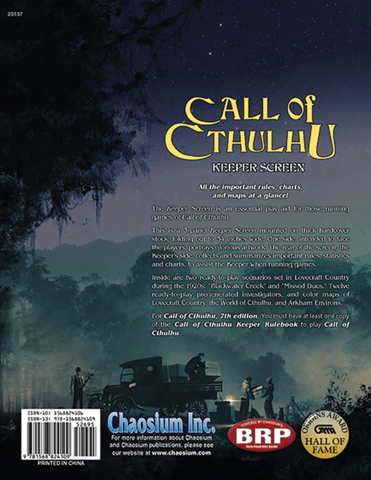 Call of Cthulhu | Keeper Screen Pack