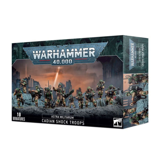 Warhammer 40K | Astra Militarum | Cadian Shock Troops