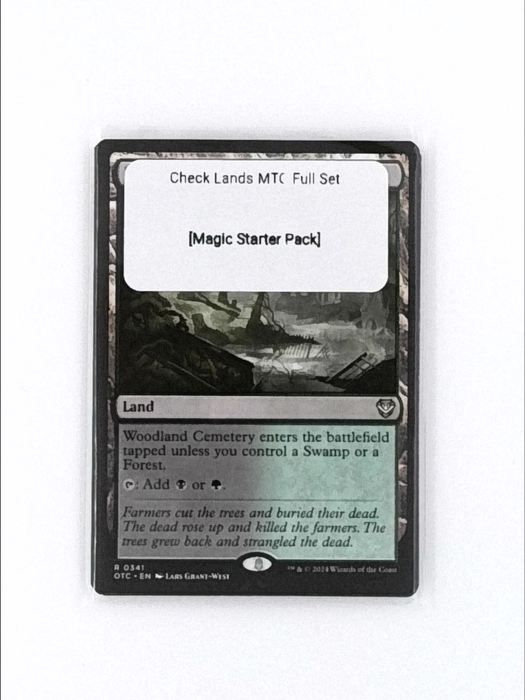 Check Lands MTG Dual Lands Full Set All 10 Rare Magic Commander EDH Ma Gray Gauntlet Games Check Lands MTG Dual Lands Full Set All 10 Rare Magic Commander EDH Ma Gray Gauntlet Games