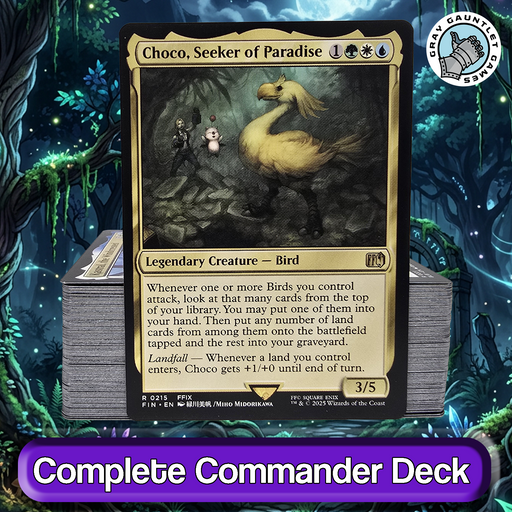 Choco, Seeker of Paradise COMMANDER DECK