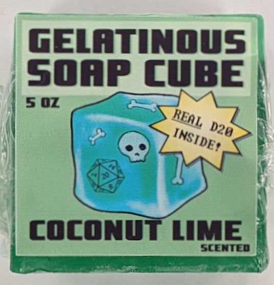Hipp & Horn | Gelatinous Cube Soap | Coconut Lime