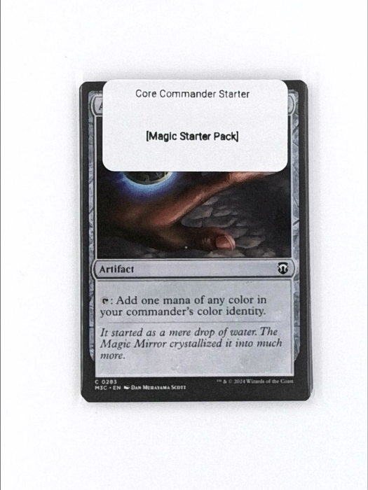 Core Commander Starter Kit MTG Bundle EDH Staples Mana Rock Ramp Magic Lot Pack [Magic Starter Pack]