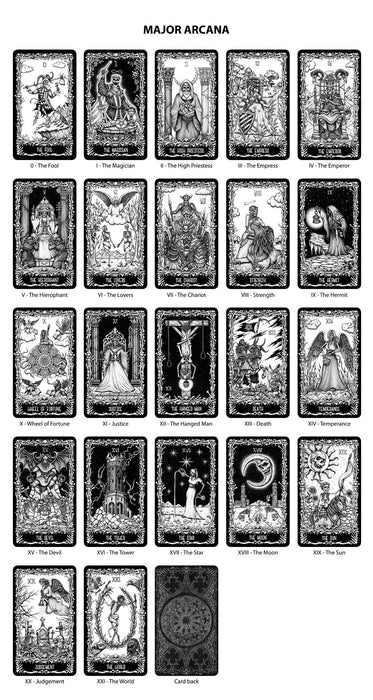 Darkside Skeleton Tarot