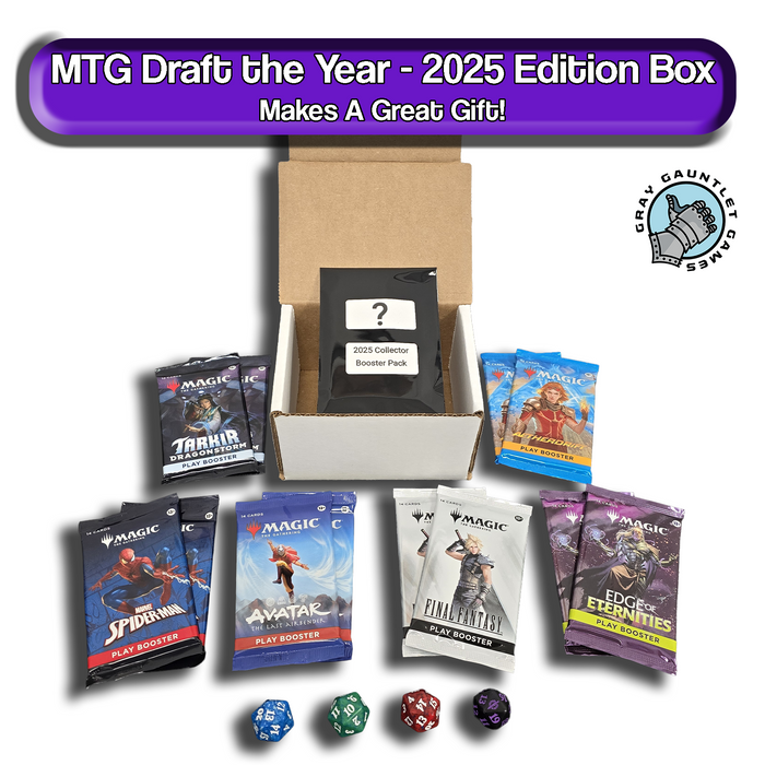 MTG Draft The Year 2025 Edition Box Set Magic The Gathering Gift Collector Pack