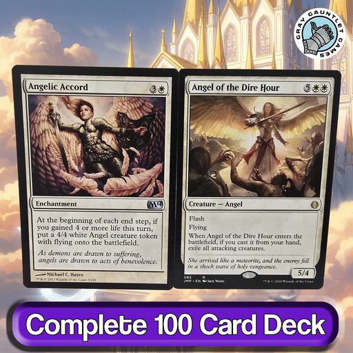 Giada, Font of Hope COMMANDER DECK Angel Tribal Flying MTG Custom EDH Gray Gauntlet Games Giada, Font of Hope COMMANDER DECK Angel Tribal Flying MTG Custom EDH Gray Gauntlet Games