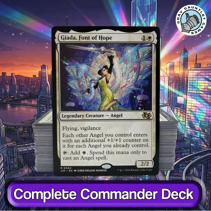 Giada, Font of Hope COMMANDER DECK Angel Typal Counters MTG Custom Edh Magic
