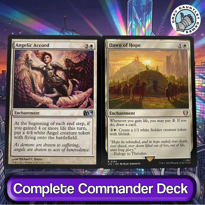 Giada, Font of Hope COMMANDER DECK Angel Typal Counters MTG Custom Edh Magic