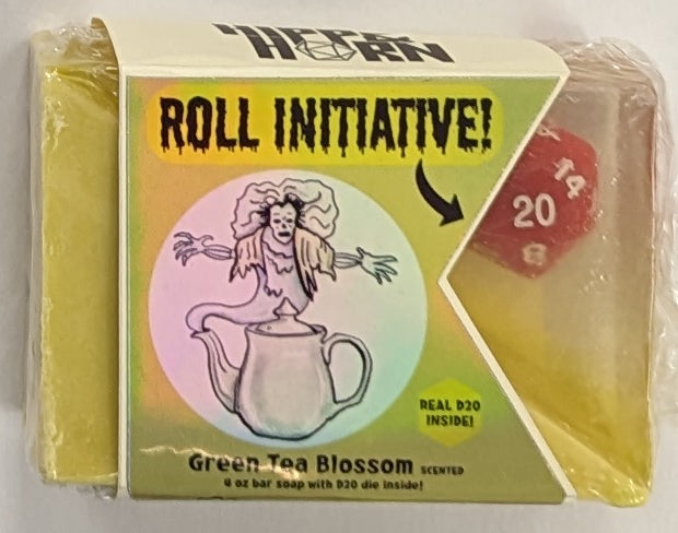 Hipp & Horn | Roll Initiative Soap | Green Tea Blossom