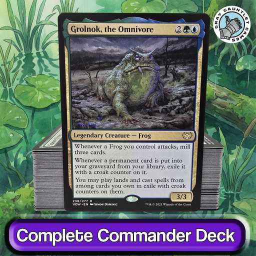 frog deck mtg commander Frog Tribal Commander : r/custommagic