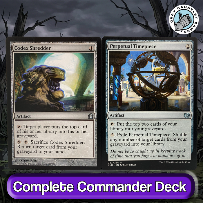 Grolnok, the Omnivore COMMANDER DECK Frog Typal Self Mill MTG Custom Edh Magic