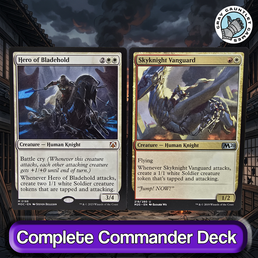 Isshin, Two Heavens as One COMMANDER DECK Attack Triggers Mardu MTG Cu Gray Gauntlet Games Isshin, Two Heavens as One COMMANDER DECK Attack Triggers Mardu MTG Cu Gray Gauntlet Games