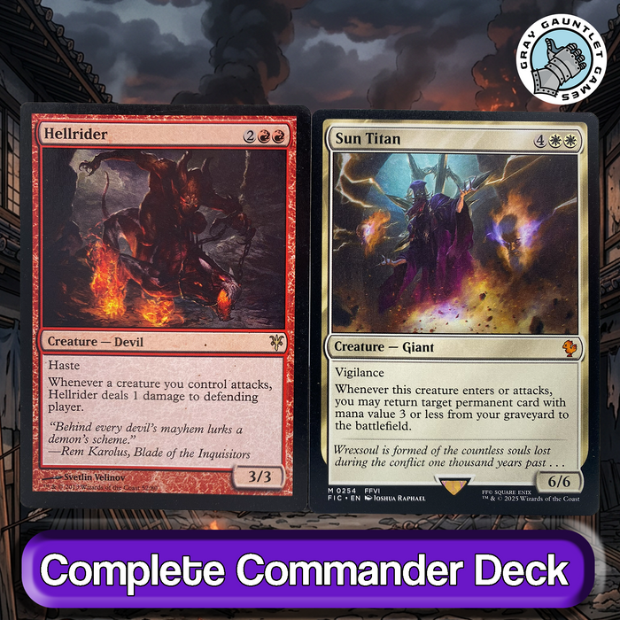 Isshin, Two Heavens as One COMMANDER DECK Attack Triggers MTG Custom Edh Magic