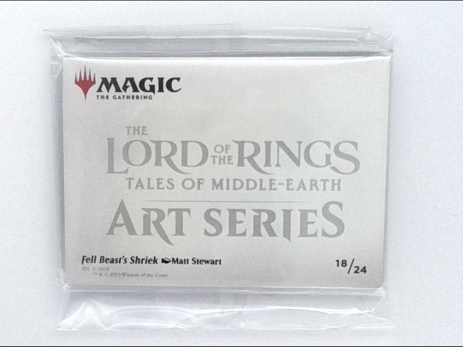 Lord of the Rings COMPLETE Scene Art Card Set All 24 MTG Magic LOTR Middle Earth [Magic Starter Pack]