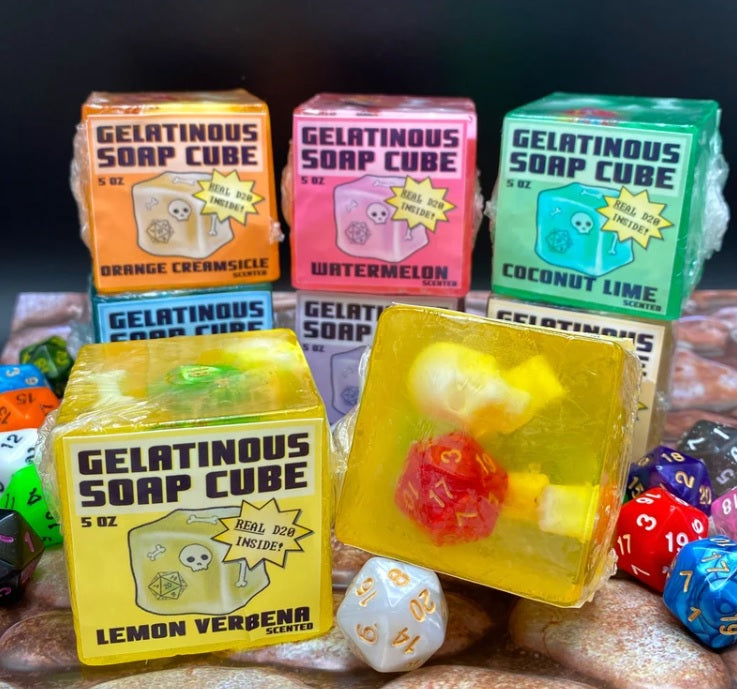 Hipp & Horn | Gelatinous Cube Soap | Lemon Verbena