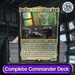 Trading card featuring Mr. House, President and CEO, with a futuristic setting and text.