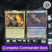 Two trading cards, 'Vihaan, Goldwaker' and 'Mirkwood Bats', on a dark background.