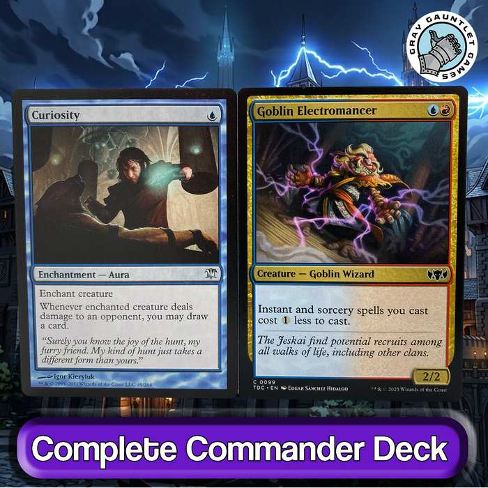 Niv-Mizzet, Parun COMMANDER DECK Spellslinger Draw Combo MTG Custom Edh Magic