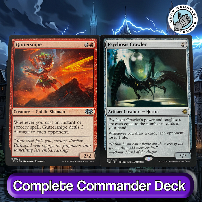 Niv-Mizzet, Parun COMMANDER DECK Spellslinger Draw Combo MTG Custom Edh Magic