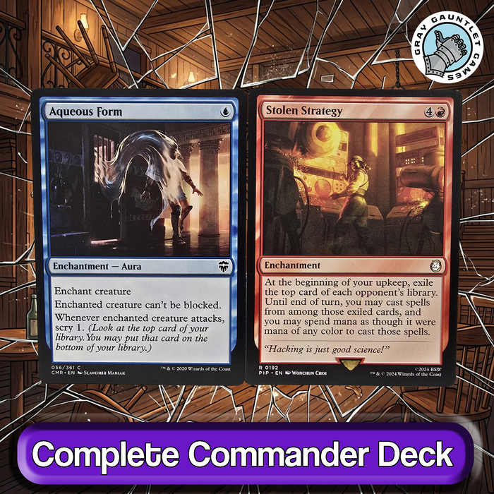 Obeka, Splitter of Seconds COMMANDER DECK Extra Upkeeps Grixis MTG Custom EDH