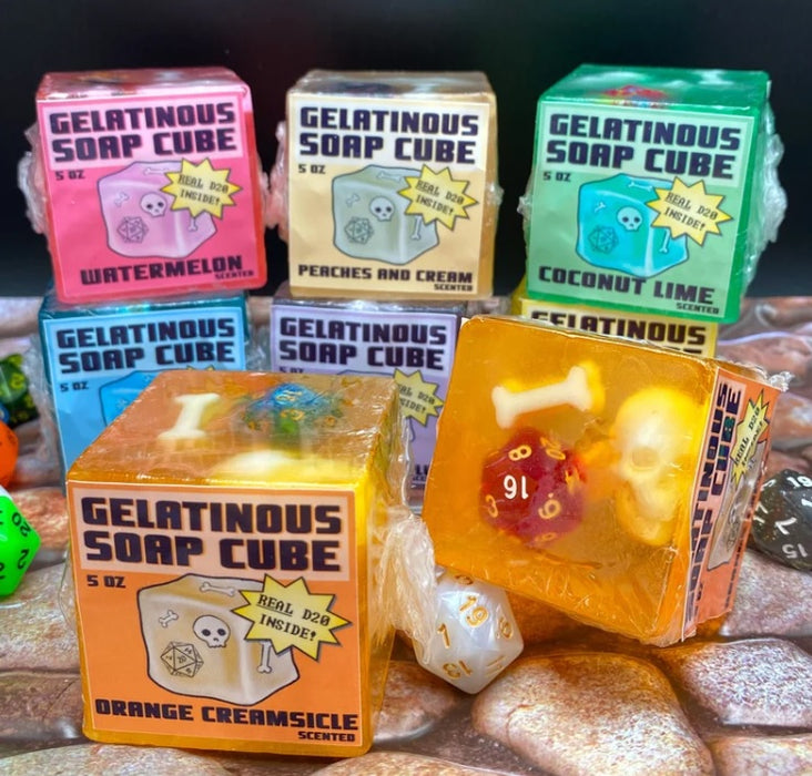 Hipp & Horn | Gelatinous Cube Soap | Orange Creamsicle