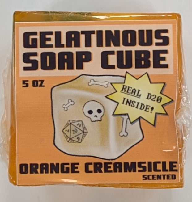 Hipp & Horn | Gelatinous Cube Soap | Orange Creamsicle