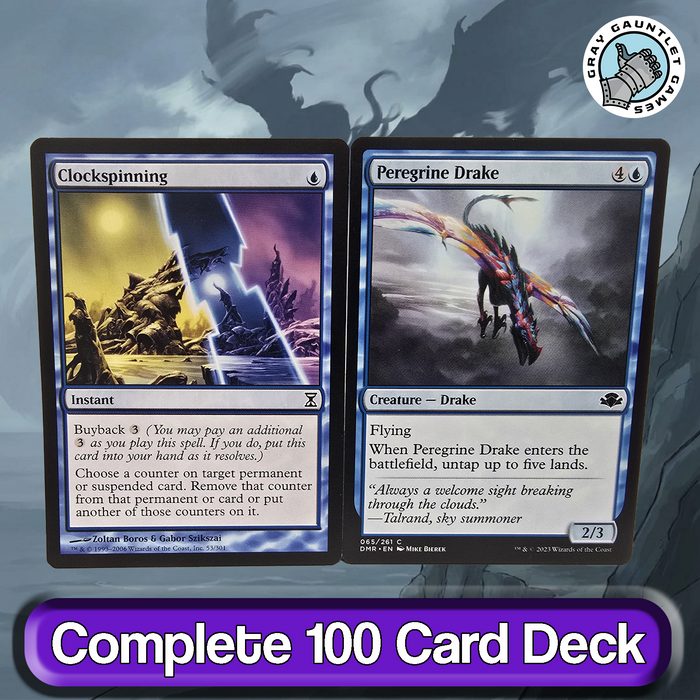 Orvar, the All-Form COMMANDER DECK Spellslinger Copy Tokens MTG Custom EDH Magic