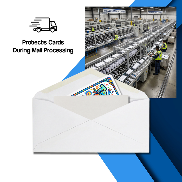 3000 Flat Vending Folders 3 x 4.5 Sticker Tattoo Machine Sleeves Shipping Insert - Chipboard Stiffener Sports And Trading Cards PWE Mail (Sealed Master Case)